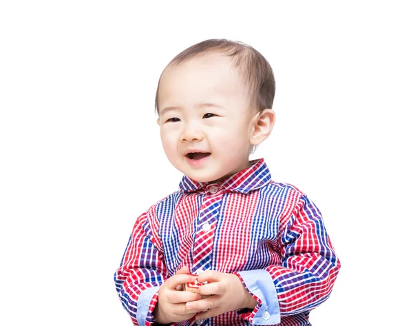 Asiatico bambino ragazzo sorriso — Foto Stock