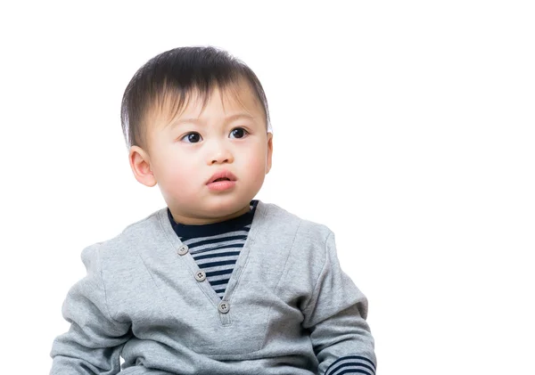 Asiatiska baby boy porträtt — Stockfoto