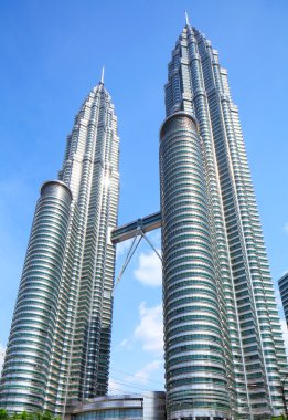 kuala lumpur içinde bina ikiz kule