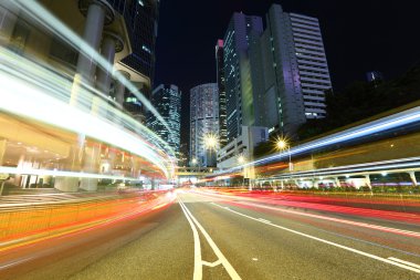 Hong kong yoğun trafik