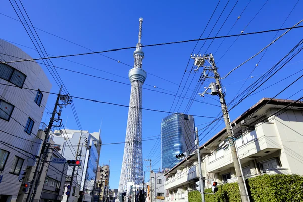 Byarkitektur i Tokyo – stockfoto