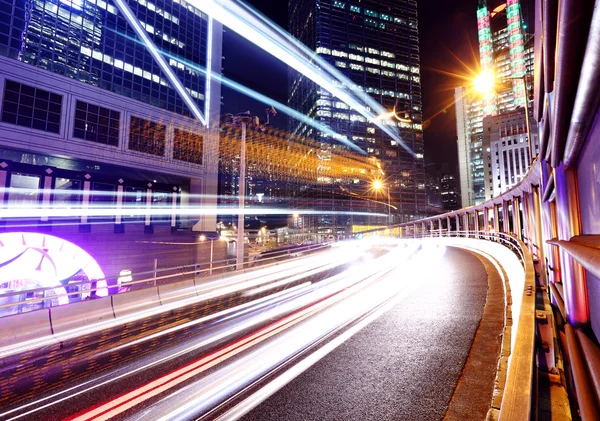 Busy traffic in Hong Kong — Stock Photo, Image