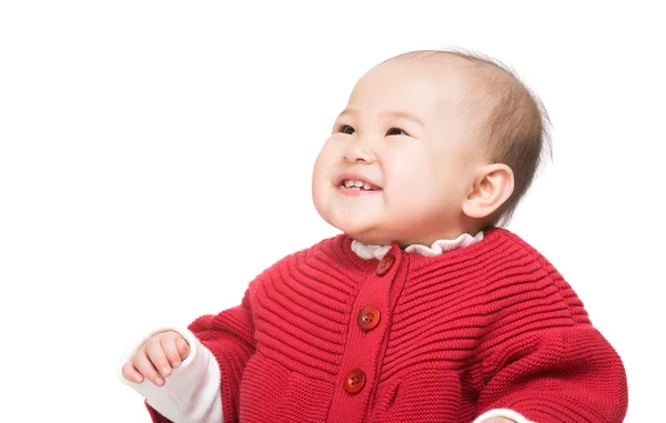 Asya bebek kız gülümseme — Stok fotoğraf