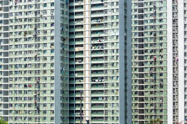 Habitações públicas em Hong Kong — Fotografia de Stock