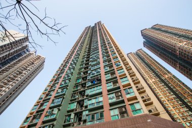Hong Kong 'daki apartmanda.
