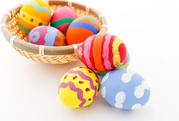 儿童设计的复活节彩蛋 — 图库照片