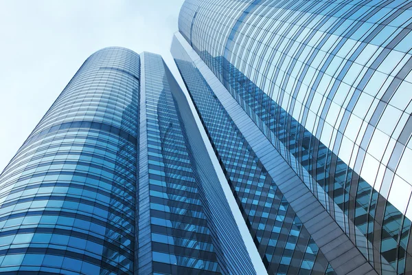 Corporate building from low angle view — Stock Photo, Image