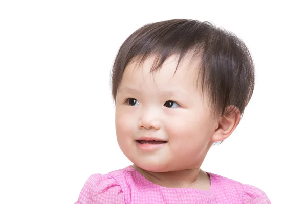 Asiatico bambino ragazza sorriso — Foto Stock