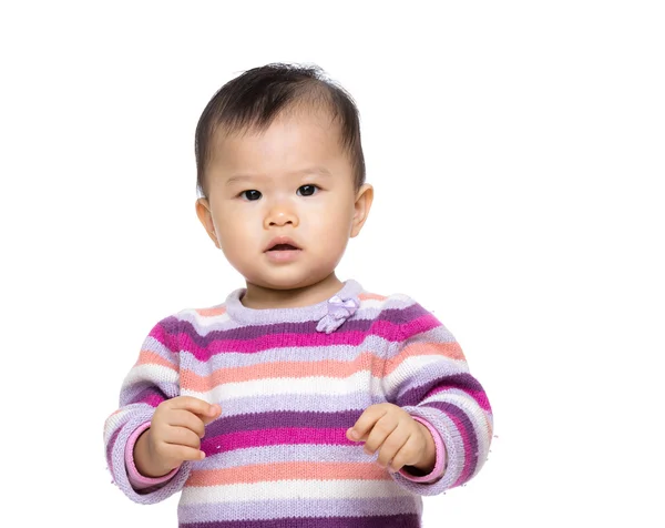 Asiática bebé chica — Foto de Stock
