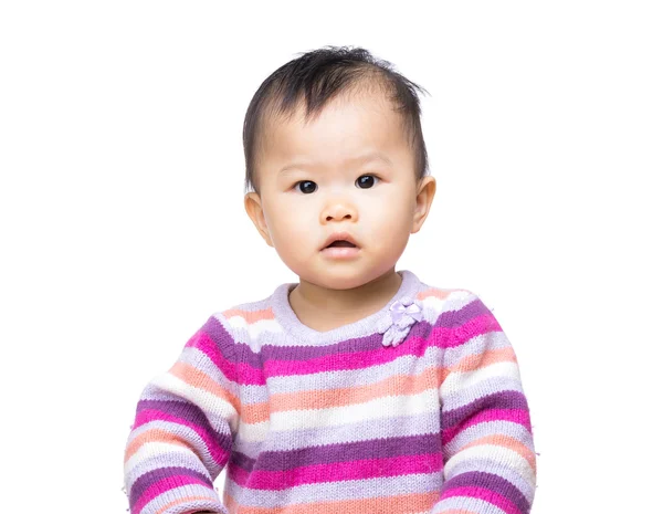 Aziatische baby meisje portret — Stockfoto