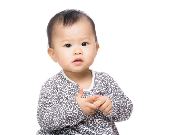 Asian baby girl — Stock Photo, Image