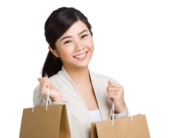 Chica de compras — Foto de Stock