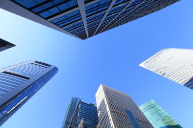 在老式的内衣的女性臀部shinjuku adlı gökdelen