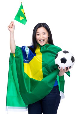 Brezilya futbol taraftarı tezahürat 