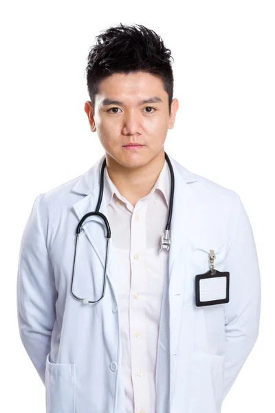 Asyalı erkek tıp doktoru — Stok fotoğraf
