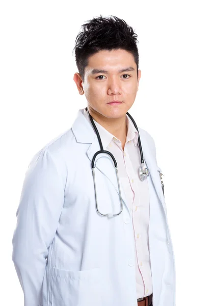 Młody lekarz mężczyzna portret — Zdjęcie stockowe