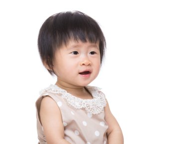 Asya kız bebek