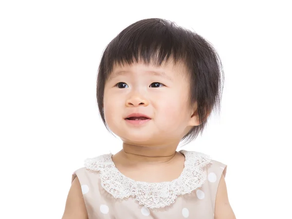 Asia baby girl smile — Stock Photo, Image