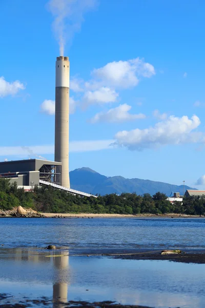 Central eléctrica de carbón en Hong Kong —  Fotos de Stock