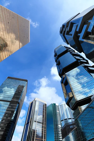 Modern byggnad landskap i hong kong — Stockfoto