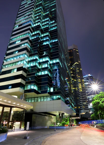 Distrito empresarial central em Hong Kong — Fotografia de Stock