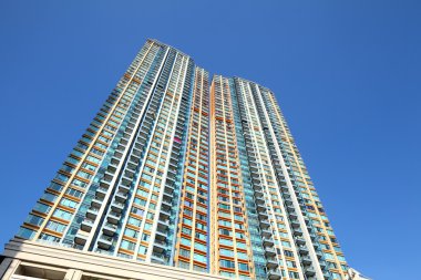hong Kong'da bir yerleşim bölgesi
