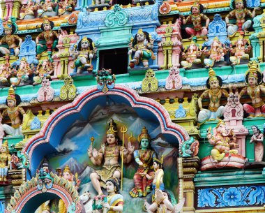 Sri mariamman Tapınağı, chinatown, Singapur 