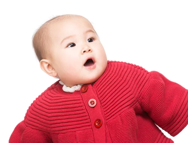 Baby gevoel verrassing — Stockfoto