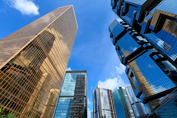 Kancelářské budovy v hong Kongu — Stockfoto