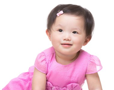 Şirin küçük kız.