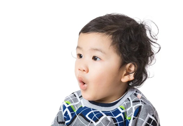 Asiatische baby boy schockierend — Stockfoto