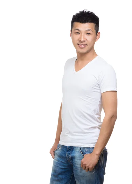 Portrét muže Asie — Stock fotografie