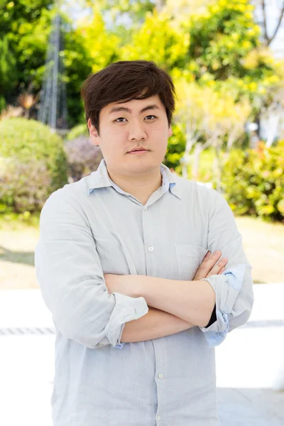 Asian man portrait — Stock Photo, Image