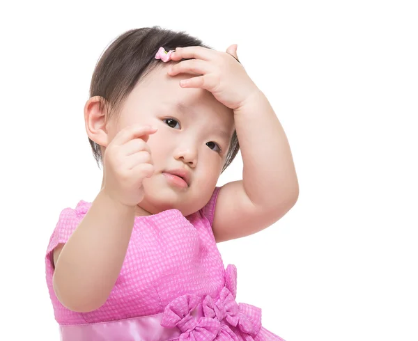 Retrato menina — Fotografia de Stock