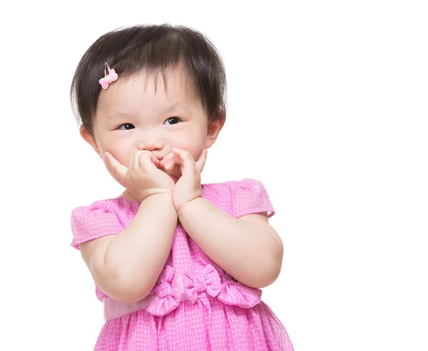 Funny child girl — Stock Photo, Image