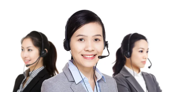 Customer services team — Stock Photo, Image