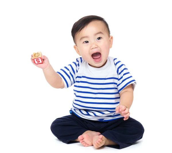 Asien baby boy — Stockfoto