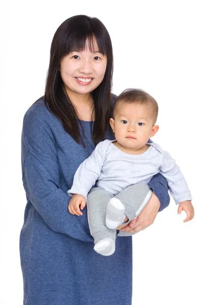 Mother and baby son — Stock Photo, Image