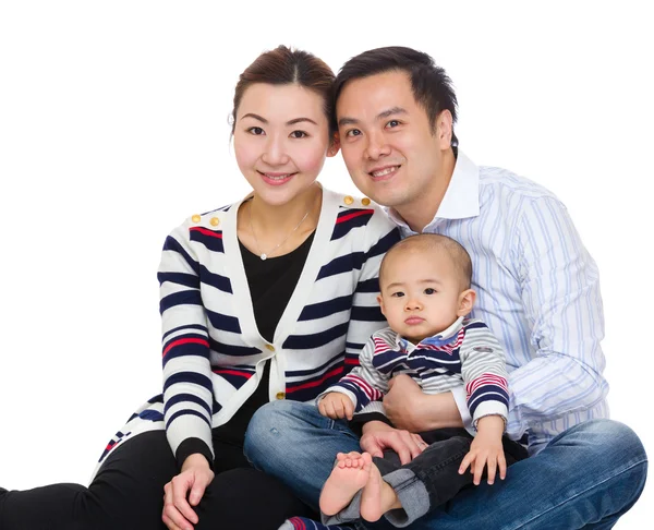 Happy young family — Stock Photo, Image