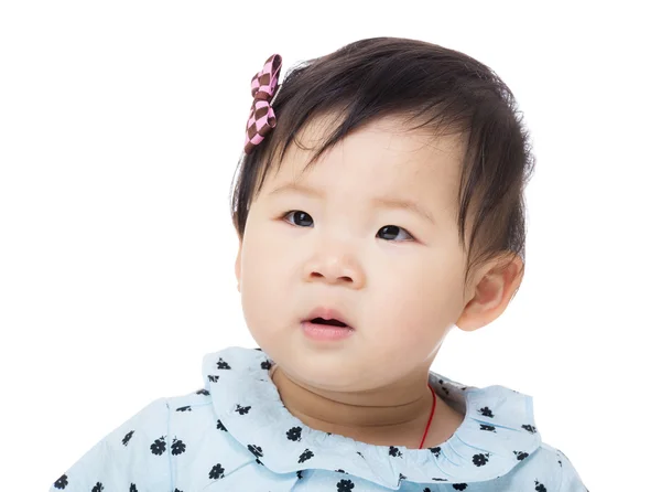 Adorable little baby girl — Stock Photo, Image