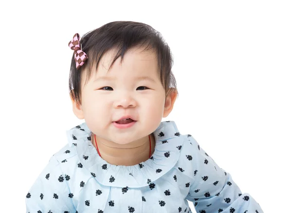 Happy smiling baby girl — Stock Photo, Image