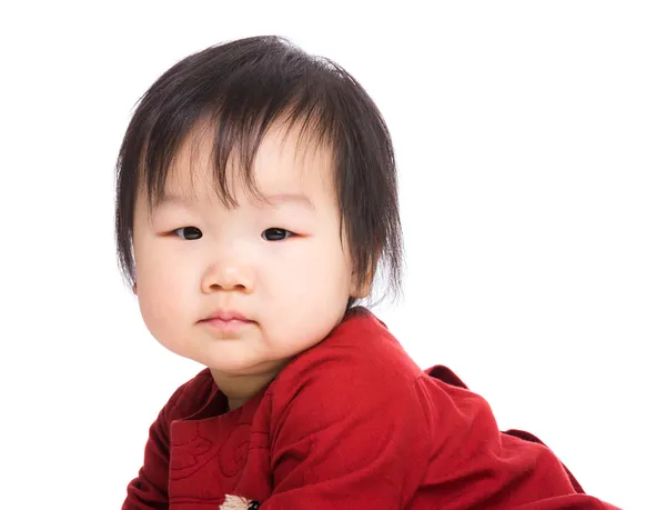 Schattig baby meisje — Stockfoto