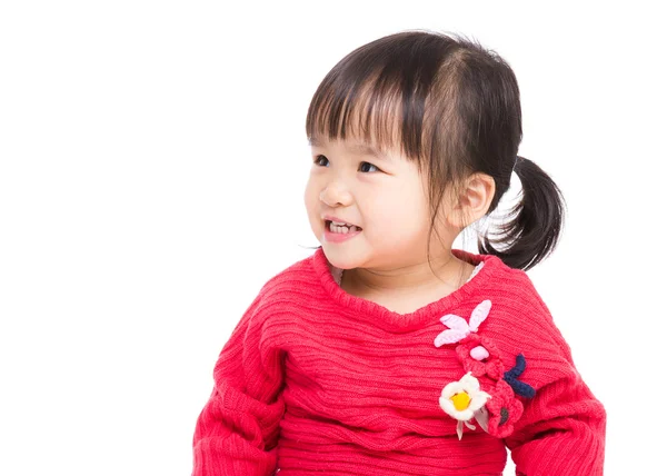 Aziatische laughing baby — Stockfoto
