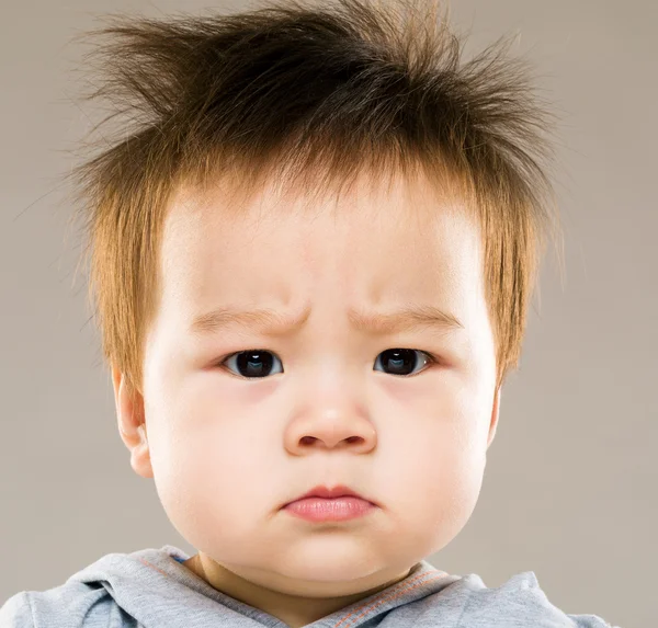 Angry baby — Stock Photo, Image