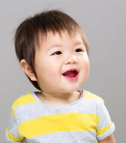 Sorridi bambina — Foto Stock