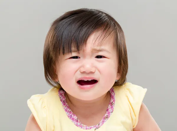 Menina chorando — Fotografia de Stock