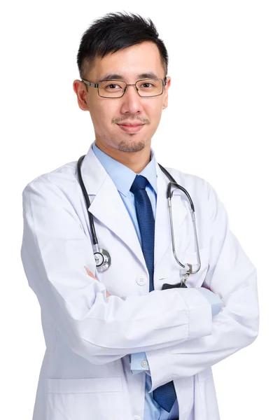 Asian medical male doctor — Stock Photo, Image