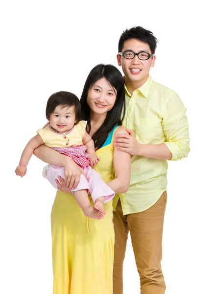 Belle famille asiatique — Photo