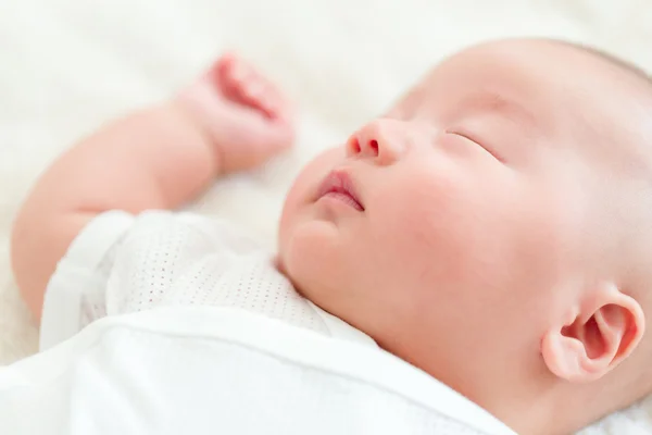 Newborn baby sleeping — Stock Photo, Image