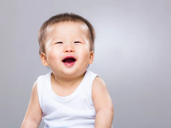 Aufgeregter kleiner Junge — Stockfoto